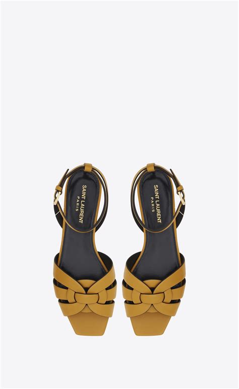 ysl flat sandals replica|saint laurent tribute sandals flat.